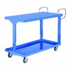 Vestil Easy Access Steel Stock Truck, Steel, 2 Shelves, 1200 lb EASY-A-2448